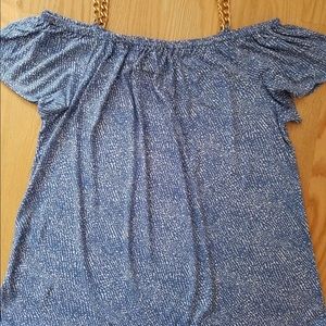 Michael Kors Blouse Cold Shoulder Top New W/Tags